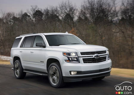 Chevrolet Tahoe RST 2020, sur la route